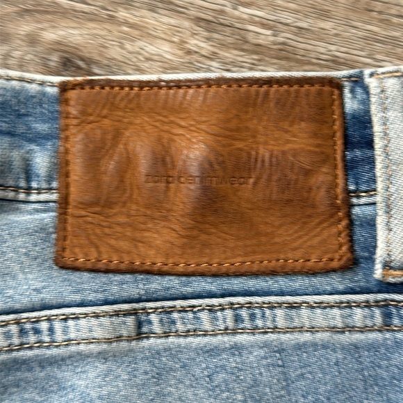 Zara jeans women’s size 31 light blue fitted denim high rise - Picture 2 of 8